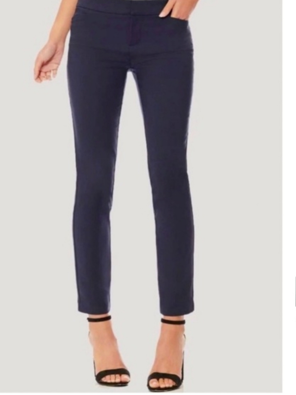 ECRU Soft Spriengfield Navy Dress Pants, Sz S